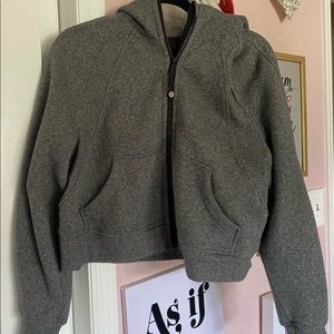 Scuba oversized full zip